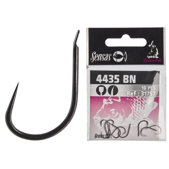Carlige Sensas - Crazy Bait 4435 Barbless Nr.20